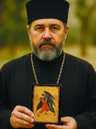 Борьба Иакова с ангелом — вид 2