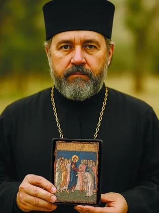 Исцеление согбенной женщины — вид 2