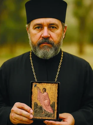 Моисей получает Скрижали Завета — вид 2