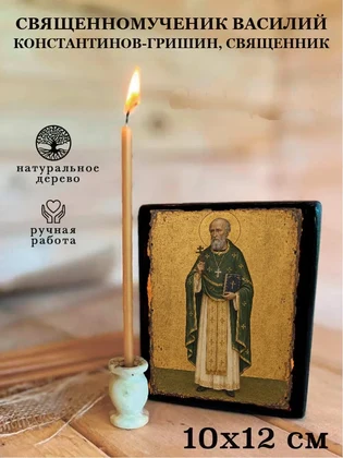 Священномученик Василий Константинов-Гришин, священник — вид 3