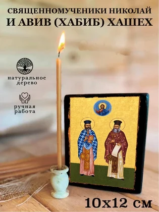 Священномученики Николай и Авив (Хабиб) Хашех — вид 3