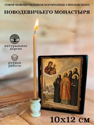 Собор новомучеников Богородице-Смоленского Новодевичьего монастыря — вид 3