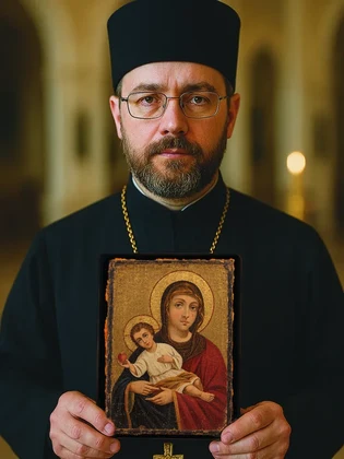 Умягчение злых сердец — с сердцем в руке Младенца — вид 4