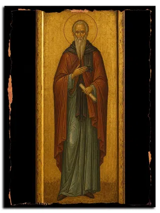 Ириней Бачский, исповедник — икона на дереве