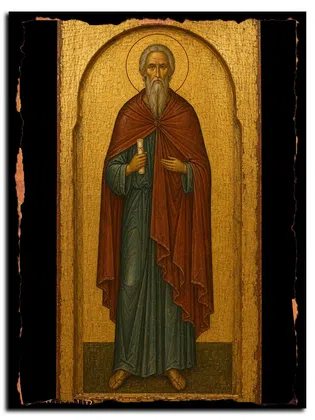 Дионисий Пергийский, мученик — икона на дереве