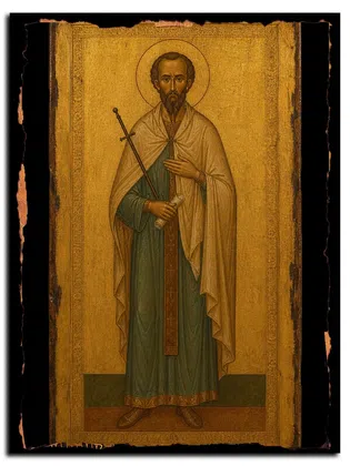 Елеазар Иерусалимский, мученик — икона на дереве