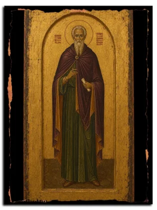 Евтихий Никомидийский, мученик — икона на натуральном дереве