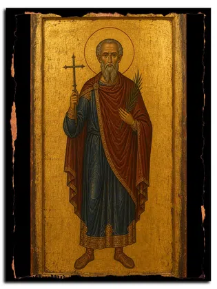 Иулиан Никомидийский, мученик — икона на дереве