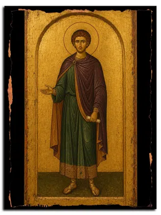 Кодрат Никомидийский, мученик — икона на дереве