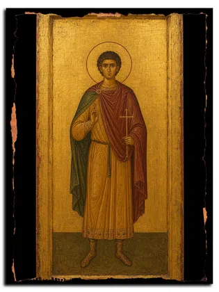 Кодрат Птолемаидский, мученик — икона на дереве