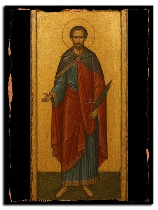 Лазарь Болгарский, мученик — икона на дереве