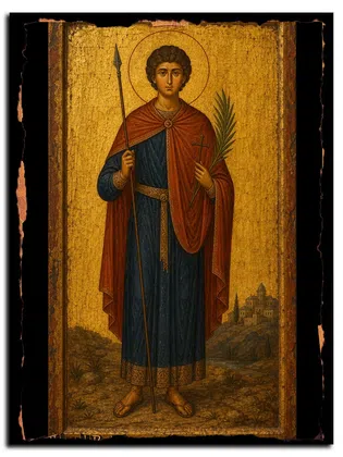Вонифатий Тарсийский, мученик — икона на дереве