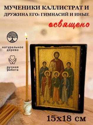 Мученики Каллистрат и дружина его: Гимнасий и иные — фото 5