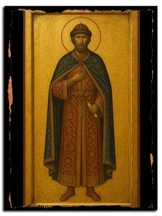 Артемий Шуйский, праведный — икона на дереве