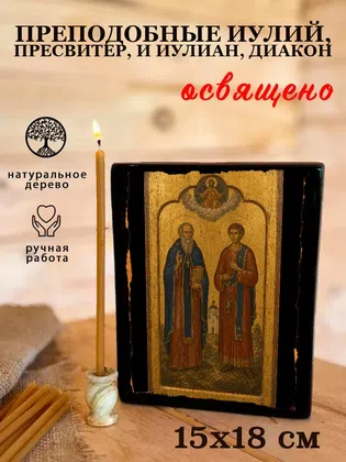 Преподобные Иулий, пресвитер, и Иулиан, диакон — фото 5
