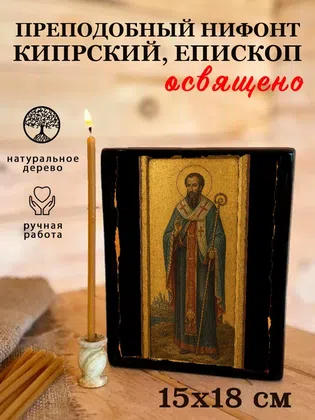 Нифонт Кипрский, епископ, преподобный — фото 5
