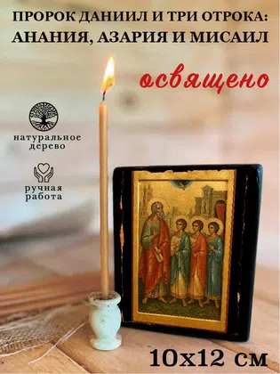 Даниил и три отрока: Анания, Азария и Мисаил, пророк — фото 3