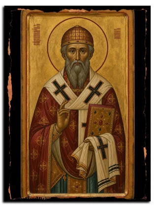 Иоанн Бет-Селевкийский (Персидский), епископ, священномученик — икона на натуральном дереве