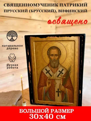 Патрикий Прусский (Брусский), Вифинский, священномученик — фото 7