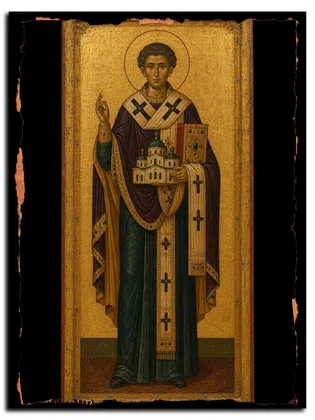 Фома, патриарх Константинопольский, святитель — икона на дереве