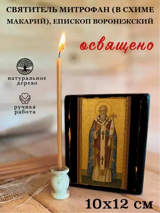 Митрофан (в схиме Макарий), епископ Воронежский, святитель — фото 3