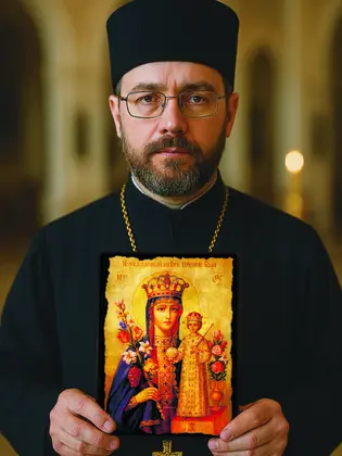 Неувядаемый Цвет Божия Матерь — современное исполнение — фото 4