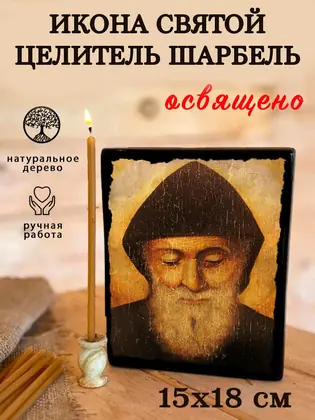 Святой Целитель Шарбель — современное исполнение — фото 5