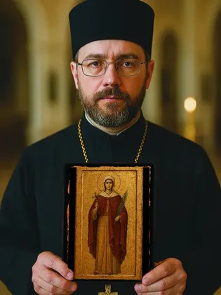 Неонилла Сирийская Святая мученица — современное · вариант 2 исполнение — фото 4