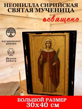 Неонилла Сирийская Святая мученица — современное · вариант 2 исполнение — фото 7