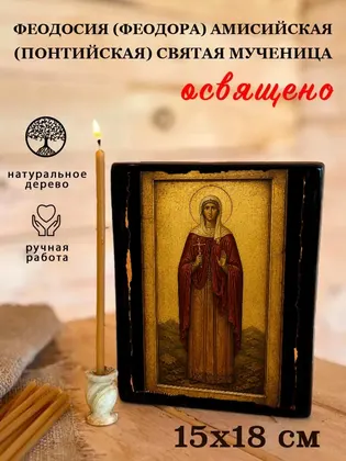 Феодосия (Феодора) Амисийская (Понтийская) святая мученица — фото 5