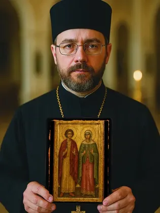 Хрисанф Римский мученик — современное · вариант 2 исполнение — фото 4