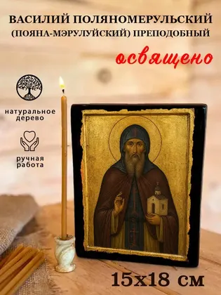Василий Поляномерульский (Пояна-Мэрулуйский) преподобный — фото 5