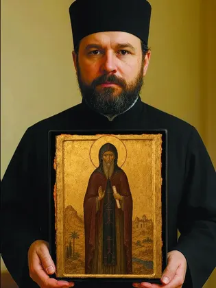 Даниил (в схиме Стефан) Нивертский, Египетский преподобный — современное исполнение — фото 6