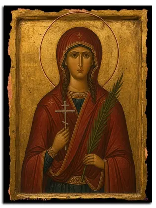 Святые Пузовские (Суворовские) мученицы Евдокия (Шикова), Дария (Тимолина), Дария (Сиушинская) и Мария — современное · вариант 2 исполнение — фото 1