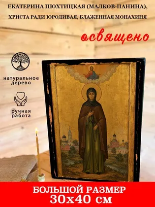 Екатерина Пюхтицкая (Малков-Панина), Христа ради юродивая, блаженная монахиня — фото 7