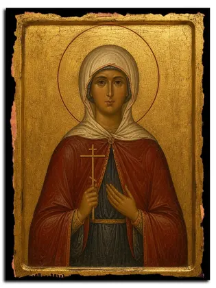 Святые Пузовские (Суворовские) мученицы Евдокия (Шикова), Дария (Тимолина), Дария (Сиушинская) и Мария — современное · вариант 4 исполнение — фото 1
