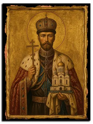 Царь Николай Романов — современное · вариант 3 исполнение — фото 1