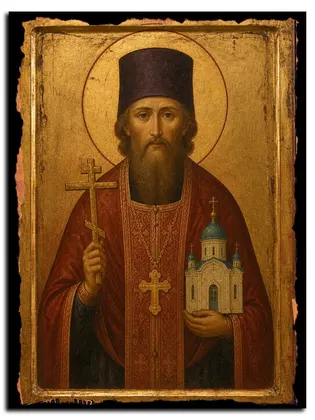 Серафим (Чичагов), Петроградский священномученик — икона на дереве