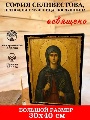 София Селиверстова, Преподобномученица, послушница — фото 7