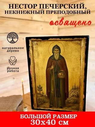 Нестор Печерский, Некнижный преподобный — фото 7