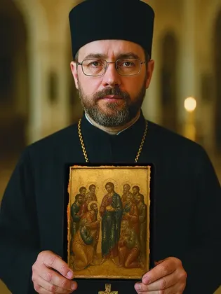 Преподание хлеба апостолам (Причащение хлебом) — фото 4