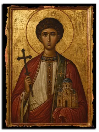 Викентий Августопольский (Сарагосский), Валенсийский мученик, диакон — современное · вариант 2 исполнение — фото 1