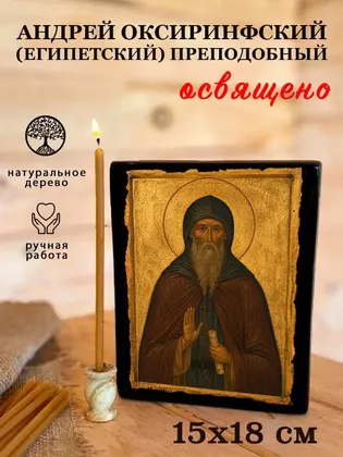 Андрей Оксиринфский (Египетский) Преподобный — фото 5