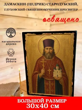 Дамаскин (Цедрик) Стародубский, Глуховский священномученик, епископ — фото 7