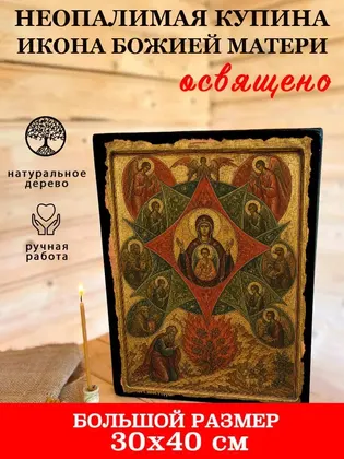 Божия Матерь Неопалимая Купина — классическое исполнение — фото 7