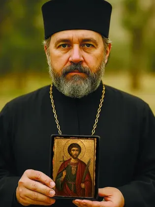 Святой преподобномученик Вадим — современное · вариант 3 исполнение — фото 2