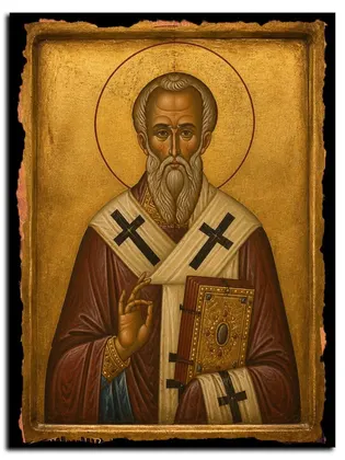 Лев Римский, святитель — икона на дереве