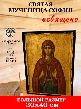 Святая мученица София Римская — современное · вариант 2 исполнение — фото 7