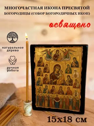 Многочастная Икона Пресвятой Богородицы (Собор Богородичных икон) — фото 5