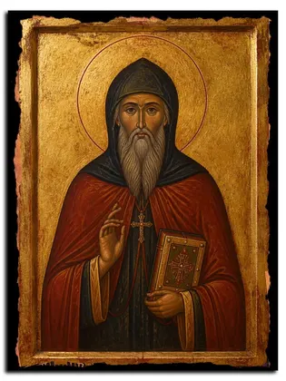 Григорий Армянский — икона на дереве